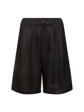 Carrie linen blend shorts