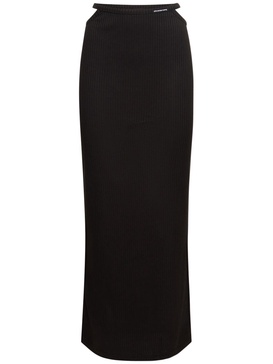 Cotton maxi skirt