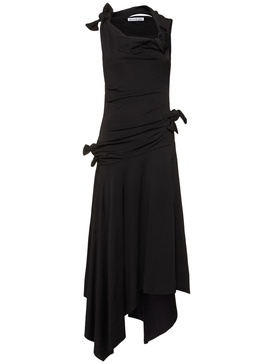 Enouk viscose blend jersey midi dress