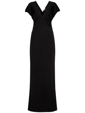 Ima slinky viscose midi dress
