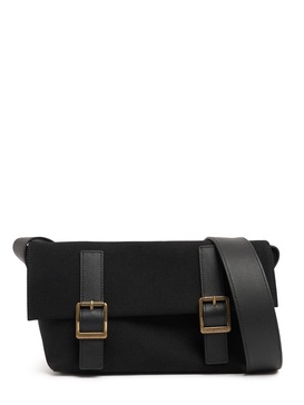 Folded satchel bag