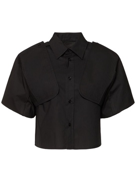Cotton poplin shirt