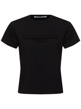 Distressed logo t-shirt