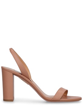 85mm So Nude leather sandals