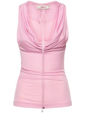 Jersey sablé top
