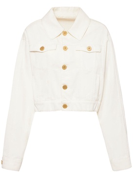 Denim cropped jacket