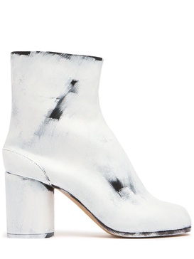 80mm Tabi Bianchetto ankle boots