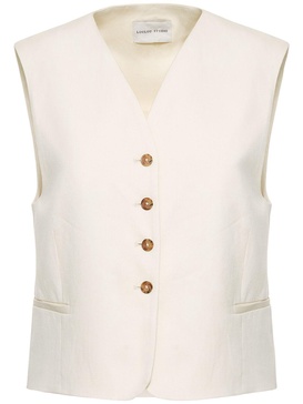 Iba cotton & linen vest