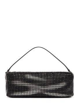 Heiress flex crystal top handle bag