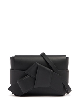 Mini Musubi crossbody leather bag