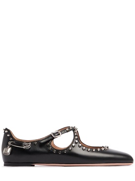 10mm Beliska studded leather flats