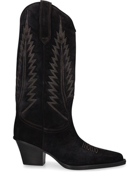 60mm Rosario suede tall boots
