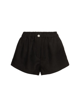 Linen shorts