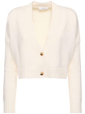 Sabbia wool & cashmere crop cardigan