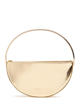 Mini Purist mirrored leather pouch