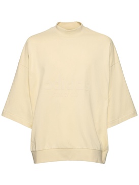 Fear Of God logo 3/4 mock neck t-shirt