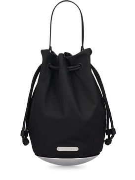 Mini Dome nylon twill bucket bag