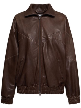 Letty Zenit leather bomber jacket
