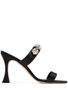 90mm Persan satin sandals