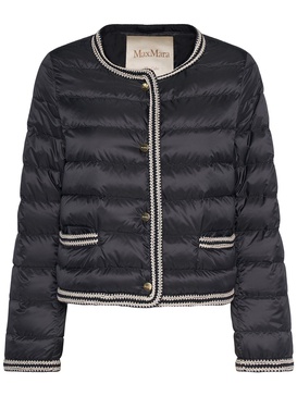 Kate embroidered hem down jacket