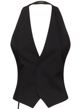 Monika gabardine vest