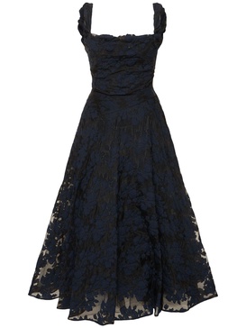 Chichi cotton blend midi dress