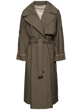 Utrench twill trench coat