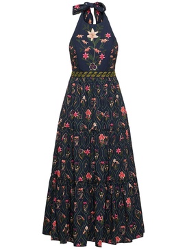 Consuelo Pacifico cotton midi dress