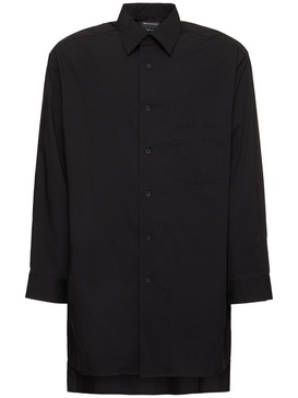 GFX logo cotton blend shirt