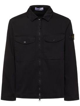 Zipped overshirt