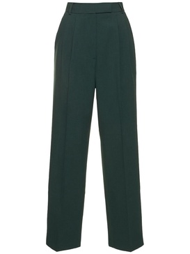Bea pleated tech twill pants