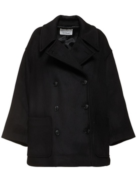 Marian oversize wool blend peacoat