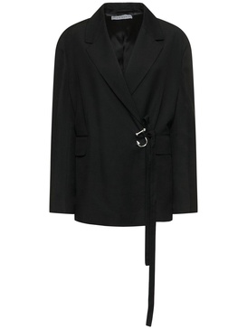 Tailored wrap jacket