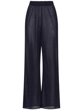 Lumiere lurex straight pants