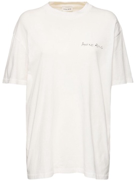 Walker cotton logo t-shirt