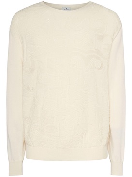 Cotton crewneck sweater