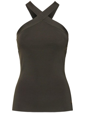 Brea viscose blend knit top