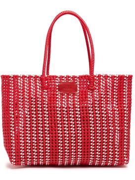 Large mesh tote bag