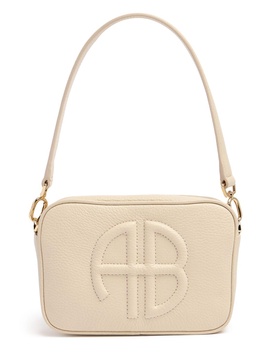 Lili pebbled leather shoulder bag
