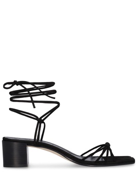 55mm Serafina suede sandals