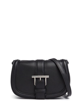 Mini T-Bar leather shoulder bag