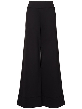 Fagiani neoprene wide leg pants