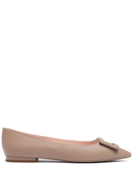 10mm Gommettine leather ballerinas