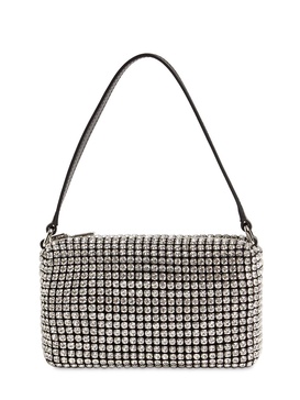 Medium Heiress crystal top handle bag