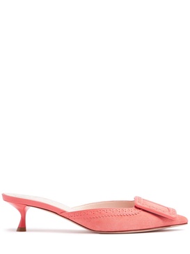 45mm Viv In The City suede mules