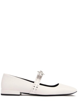 20mm Leather ballerina flats