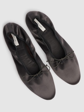 10mm Awar satin ballerina flats
