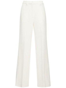 Lyra tech crepe wide pants
