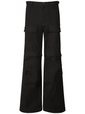 Ripstop cotton denim jeans