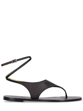 5mm Amalfi leather flat sandals